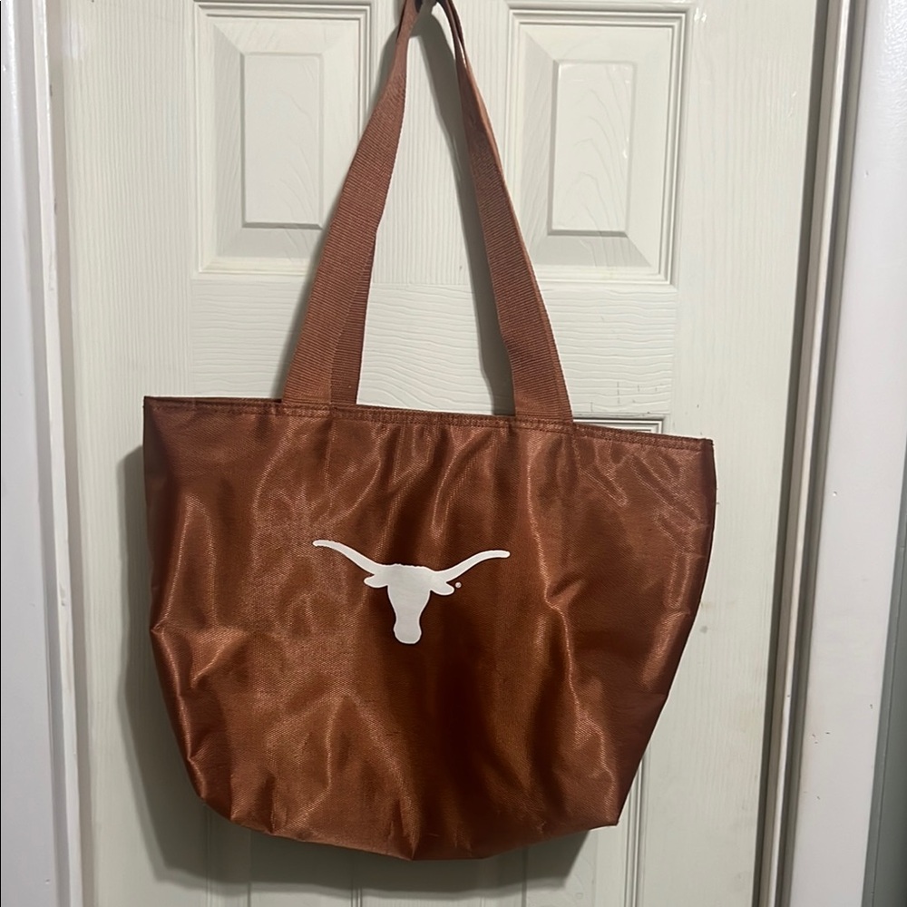Texas longhorns tote bag
